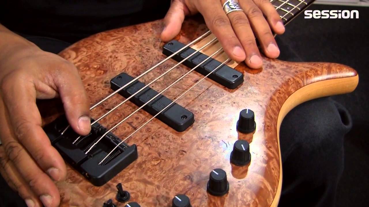 ELRICK BASS GUITARS Gold Series e-volution 4-String Bolt-On Burled Maple