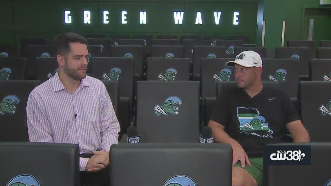 WATCH: Tulane HC Jon Sumrall sits down with WGNO to preview matchup with South Alabama