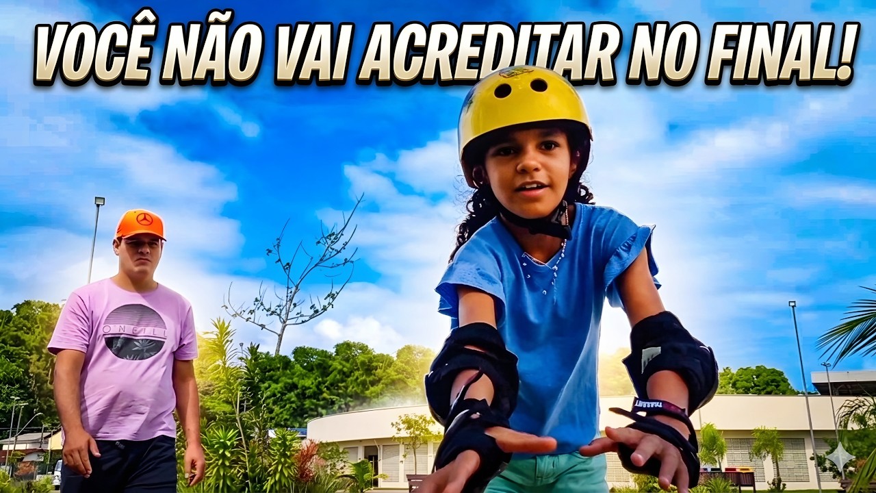 O medo tentou parar ela, mas o equilíbrio venceu! ✨