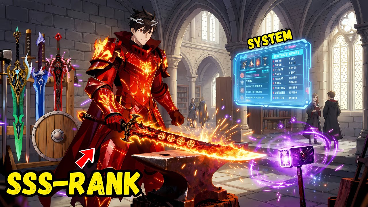 He regressed and gained an SS-rank blacksmith system that turns weapons into legendary artifacts