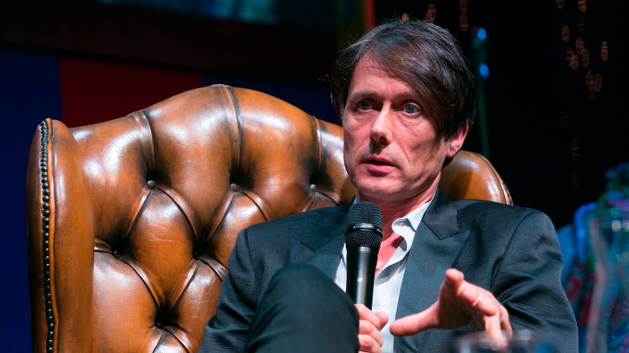 Brett Anderson with Xavi Sancho at Primera Persona 2019