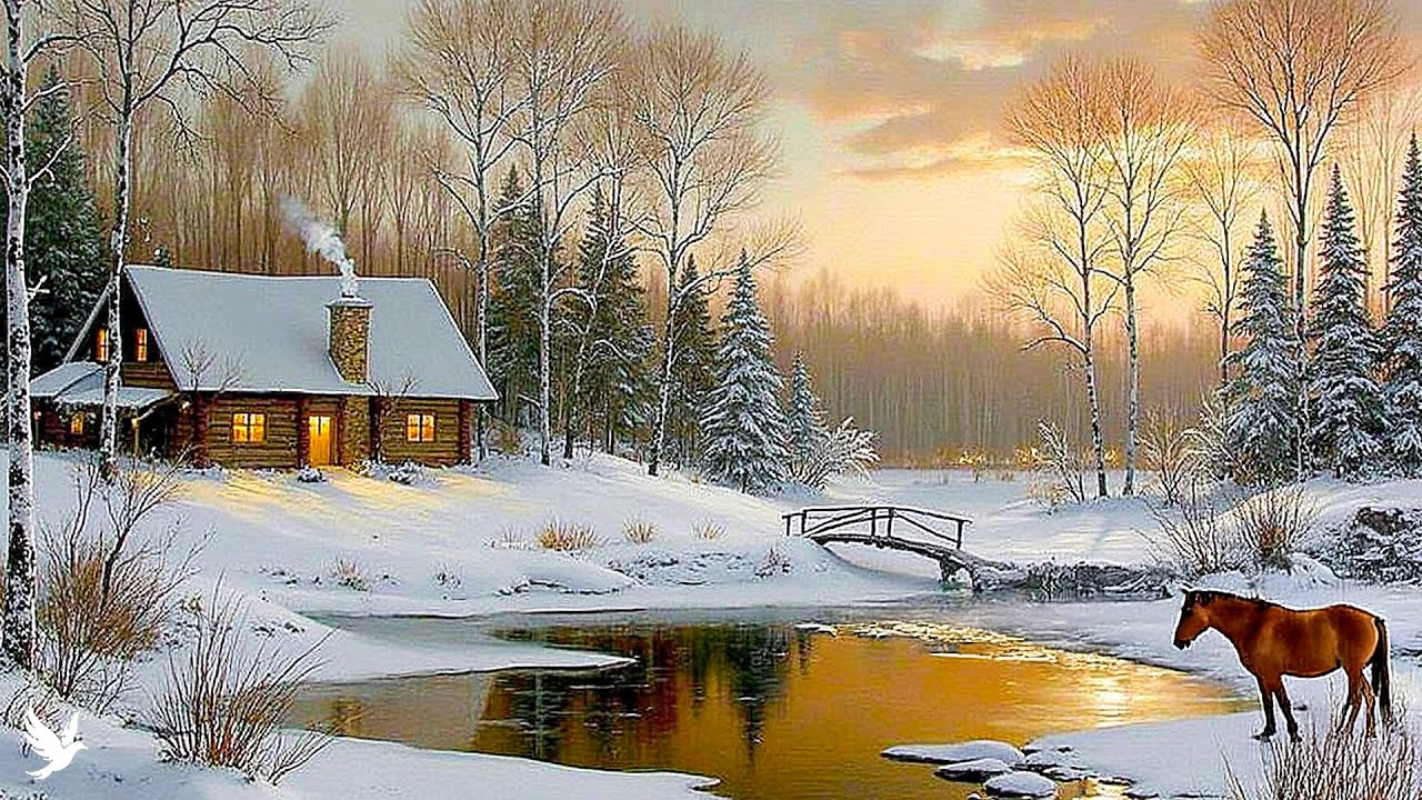Beautiful Relaxing Music ❄️ Peaceful Winter Music for Stress Relief and Healing