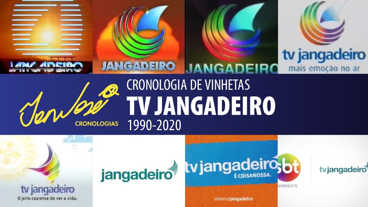 Cronologia de Vinhetas da TV Jangadeiro de Fortaleza - CE (1990-2020)