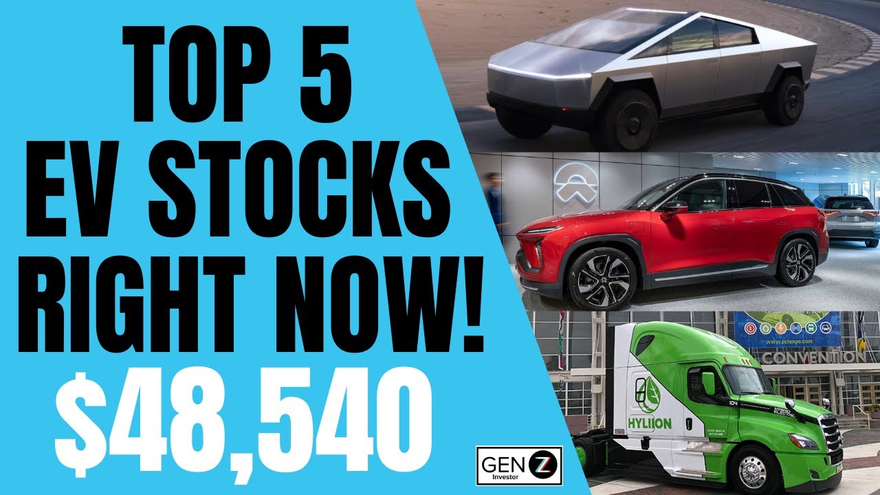 BEST ELECTRIC VEHICLE STOCKS RIGHT NOW!! Are EV Stocks A BUY NOW?
