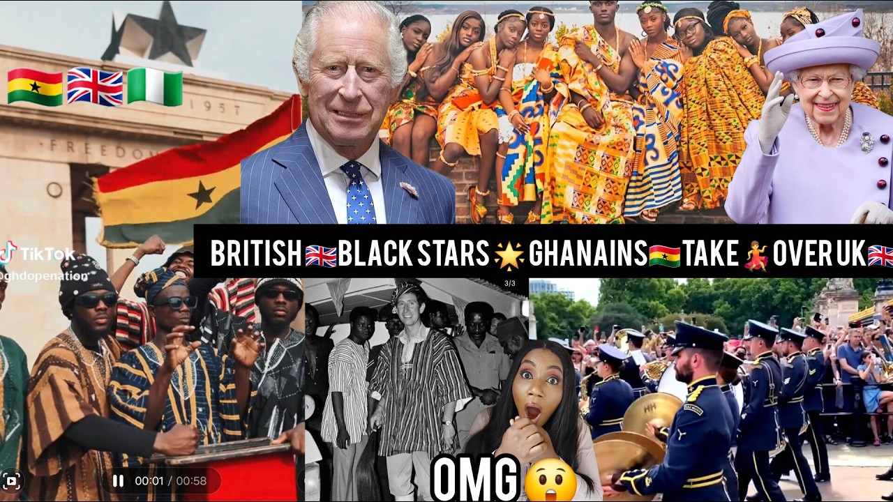 OMG😲BRITISH🇬🇧GHANAIANS🇬🇭IN UK TAKES GHANA INDEPENDENCE TO ANOTHER LEVEL💃