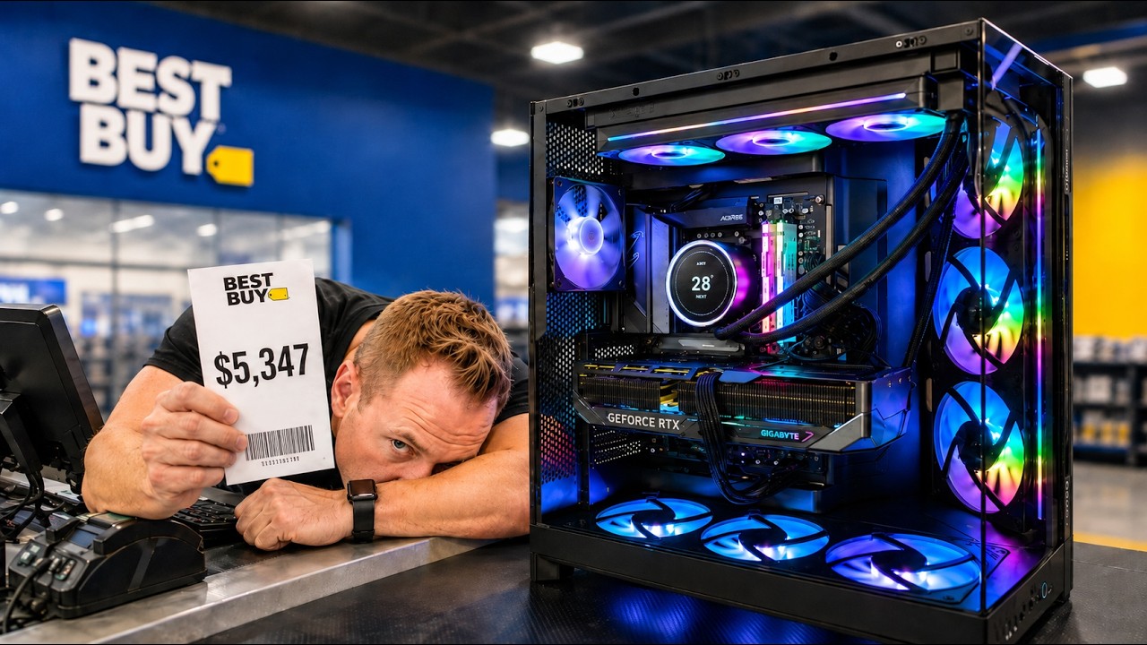 Я собрал топовый игровой ПК из Best Buy!