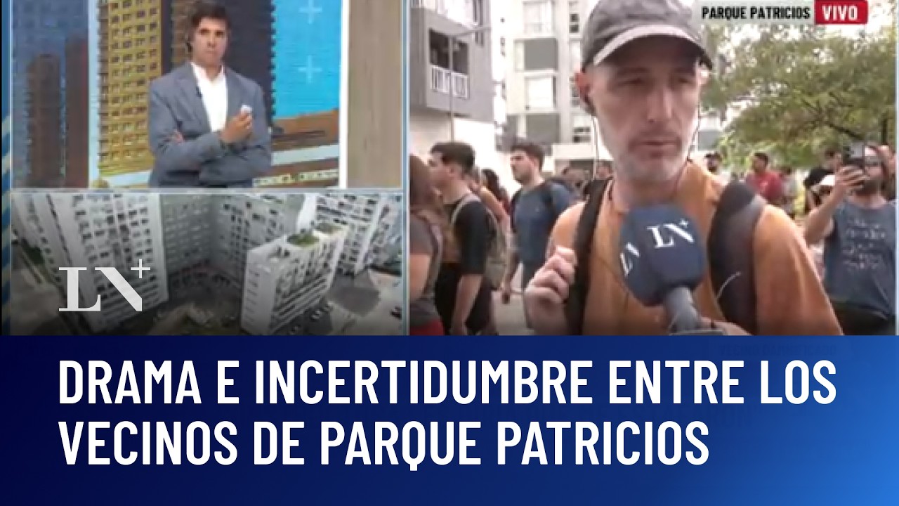 A 11 días del derrumbe: drama e incertidumbre entre los vecinos de Parque Patricios