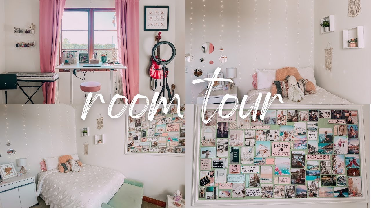 ROOM TOUR💗 my ✨subtle✨ taylor swift themed bedroom // Nena Shelby Vlogs