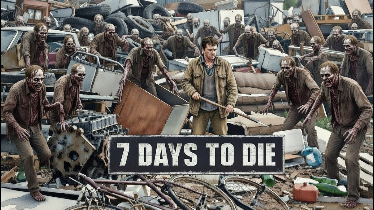 Barts Salvage Episode 11, how do you get through this POI?  #7daystodiev2 #7dtd #zombieapocalypse