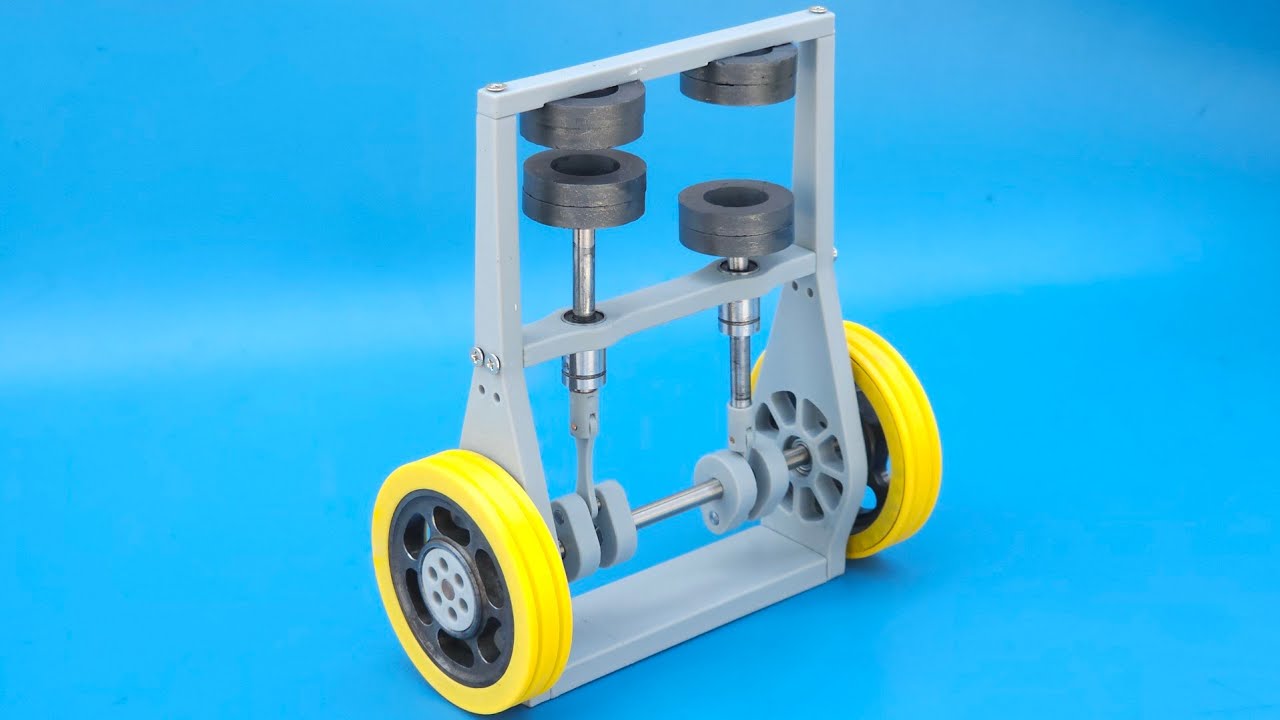 Flywheel Regenerating Energy From Magnetic Engine