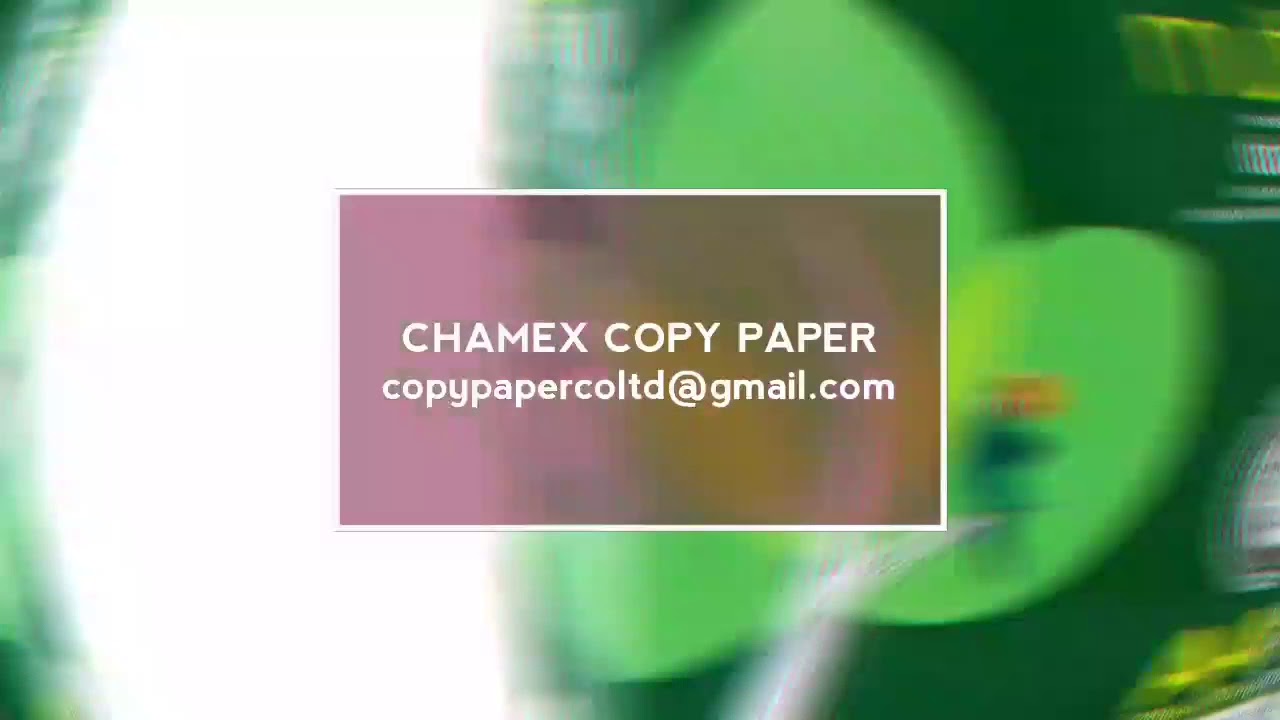 CHAMEX Multipurpose A4 Copy Paper A3 Printing Copier Paper for Sale