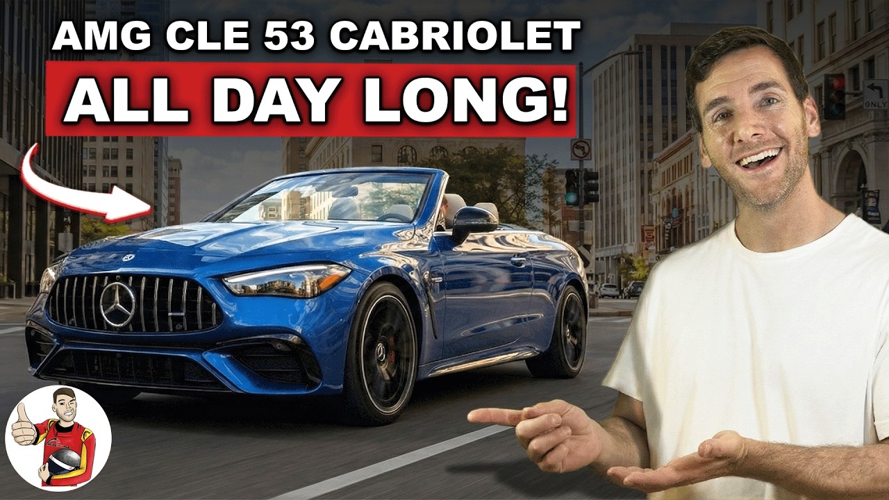 What It&rsquo;s Like to LIVE with a 2025 Mercedes-AMG CLE 53 Cabrio (POV)