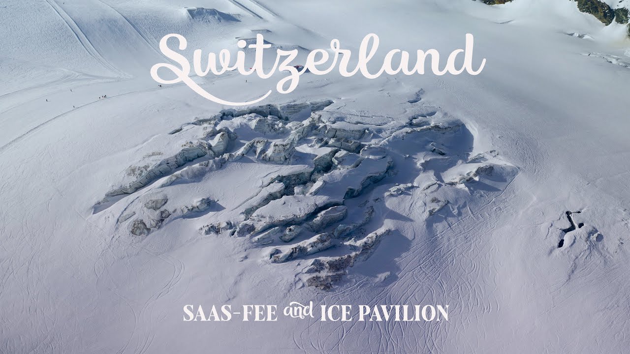 Saas-Fee - Ice Pavilion - Switzerland | Dji Mavic 2 pro