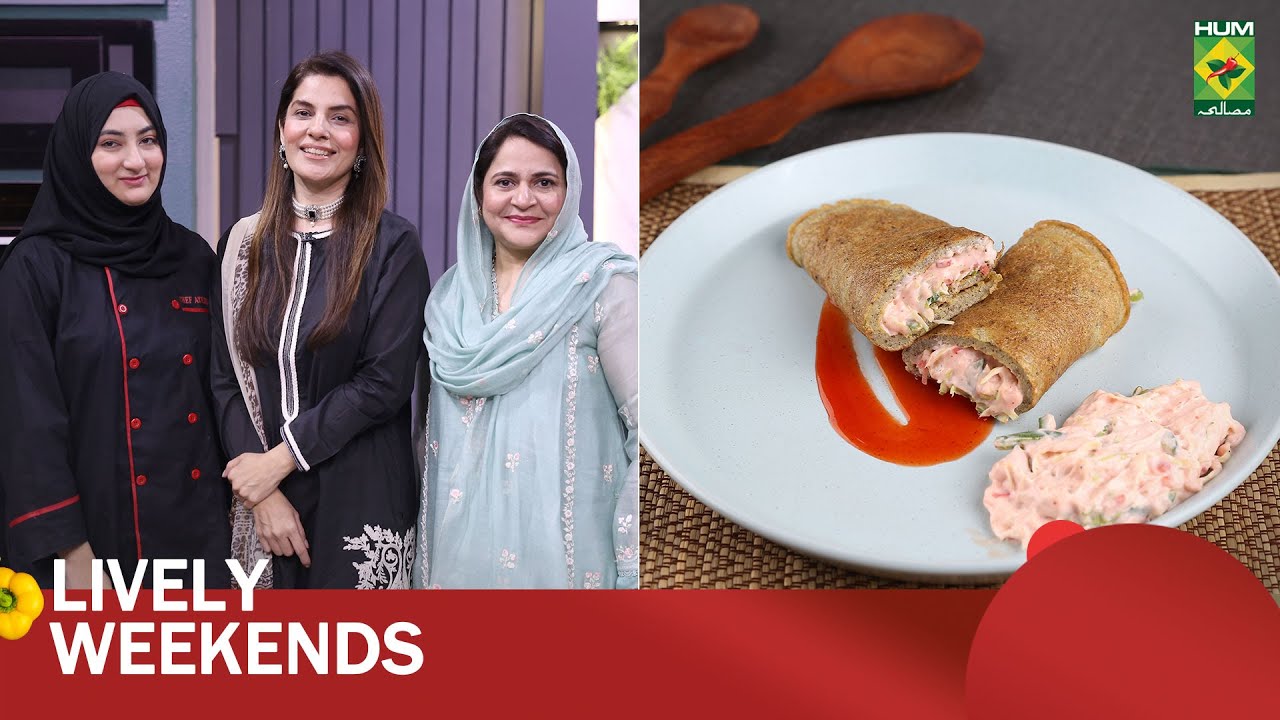 Creamy Spinach Butter Chicken & Flaxseed Wraps | Lively Weekend | Kiran Khan | 7 Jan 2023 | MasalaTV
