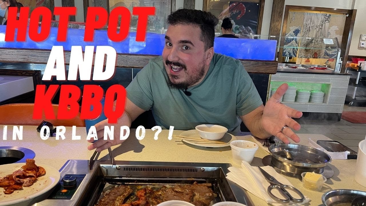 FANTASTIC Hot Pot AND Korean BBQ in Orlando!?!?!