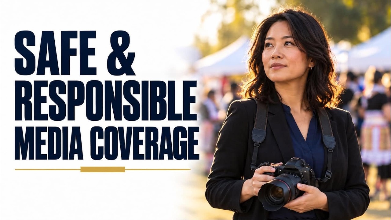 Safe and Responsible Media Coverage | Protecting Journalists & Our Communities