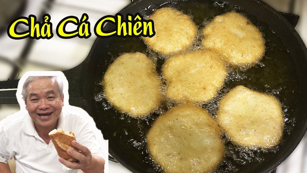 Cách Làm CHẢ CÁ THÁC LÁC Chiên Ngon Và Dai (Vietnamese fish cake )