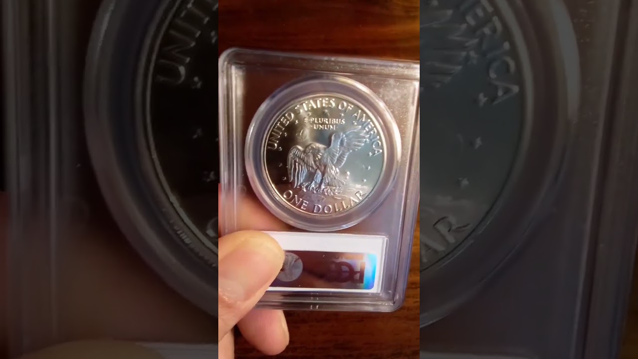 1972S ike dollar in MS66 condition #silver #ikedollar #coincollecting #shorts  #trending