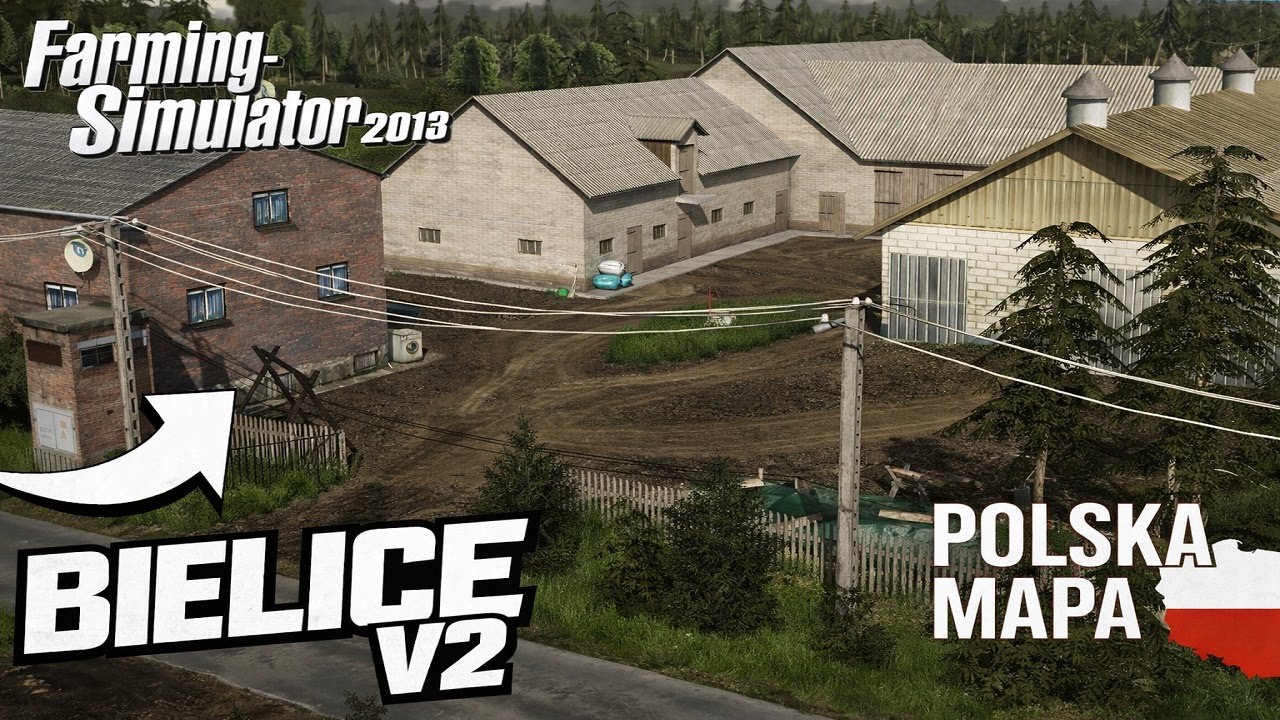 😱 POLSKA MAPA DO FS 13 z Fajnym Klimatem 😱 BIELICE V2 | Farming Simulator 13 | Testy i Prezentacja