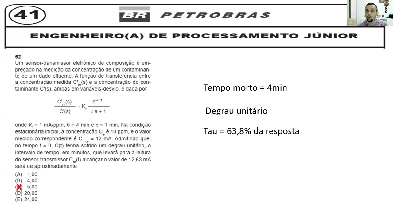 Prova Engenheiro de Processamento Petrobras 2014 Questões 61 a 65