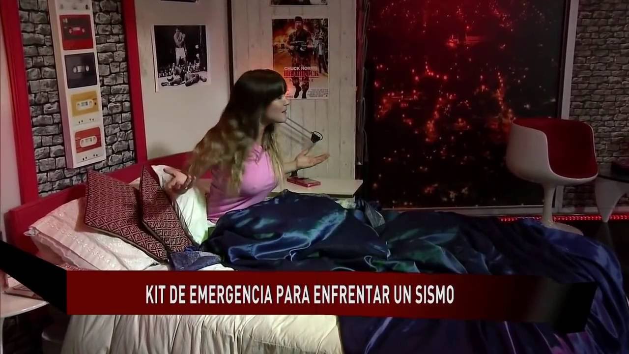 Fran Undurraga y su kit de emergencia