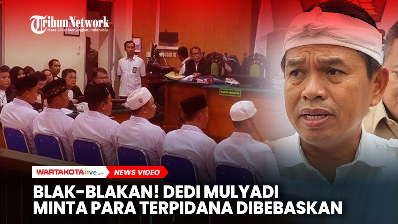 Blak-blakan! Dedi Mulyadi Minta Para Terpidana Kasus VIna Dibebaskan