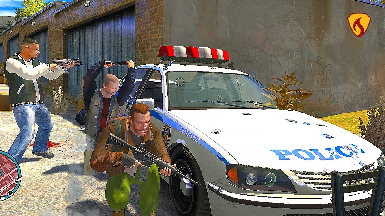 GTA 4 Rampage &ndash; Niko, Johnny & Luis&rsquo; Intense 6-Star Subway Station Showdown & Epic Escape! - # 12