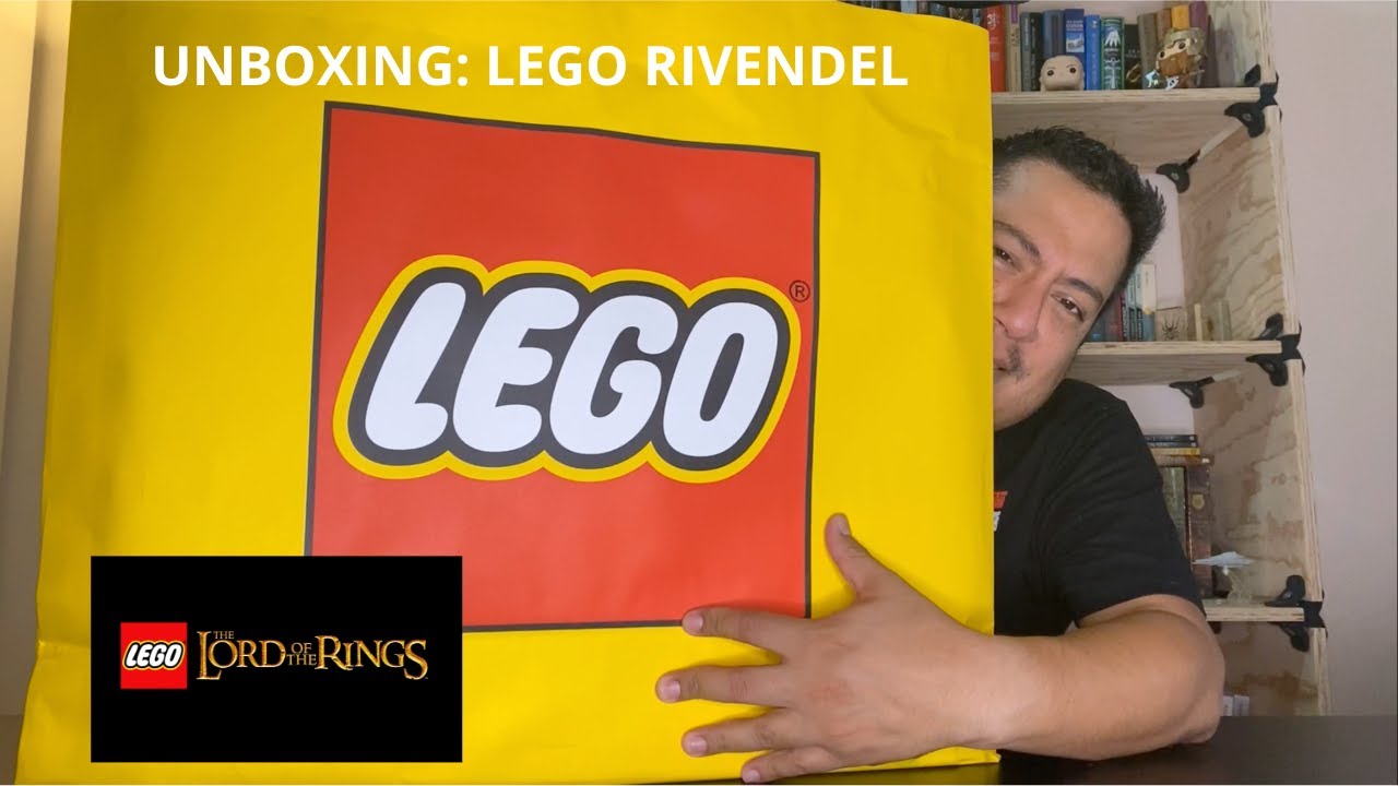 UNBOXING Y ARMADO LEGO RIVENDEL (THE LORD OF THE RINGS)