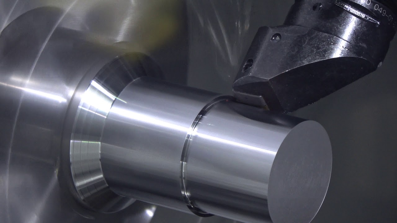 Rough Turn using Sandvik Capto holder and Korloy CNMG 432 LP3515