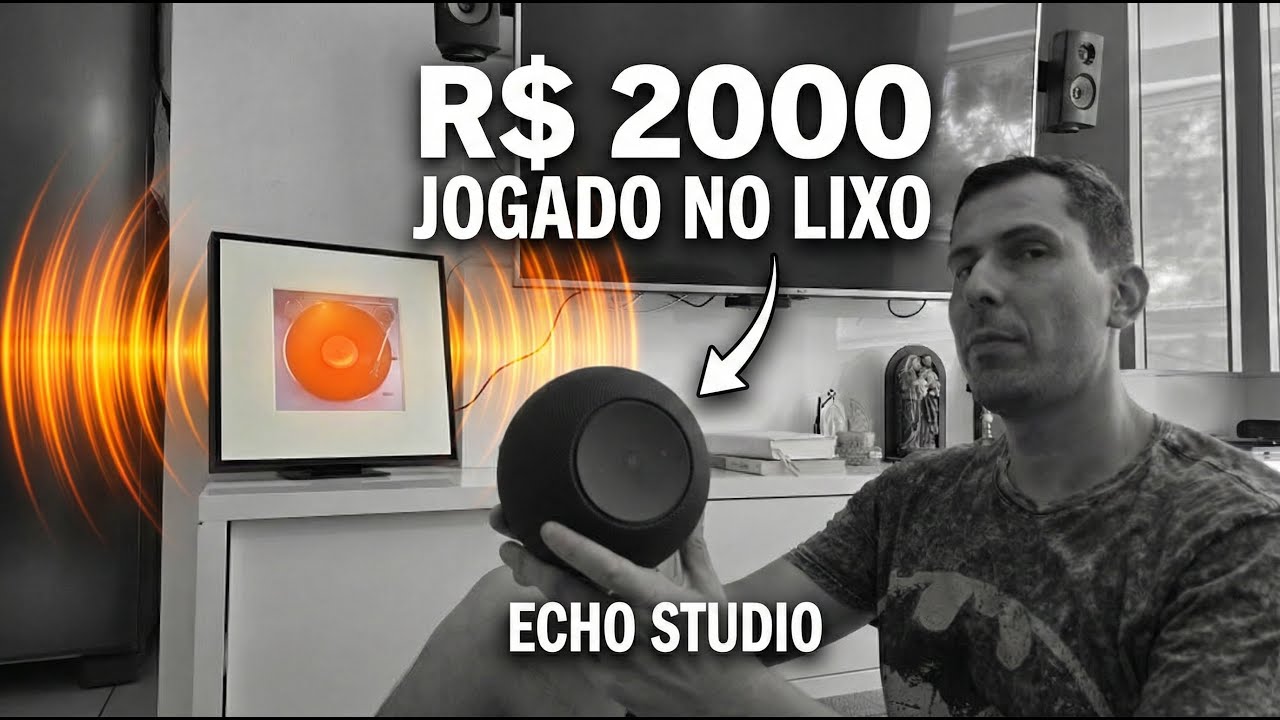 Samsung Music Frame vale a pena em 2026? Melhor que Echo Studio 2025? Sua Casa Inteligente com SOM