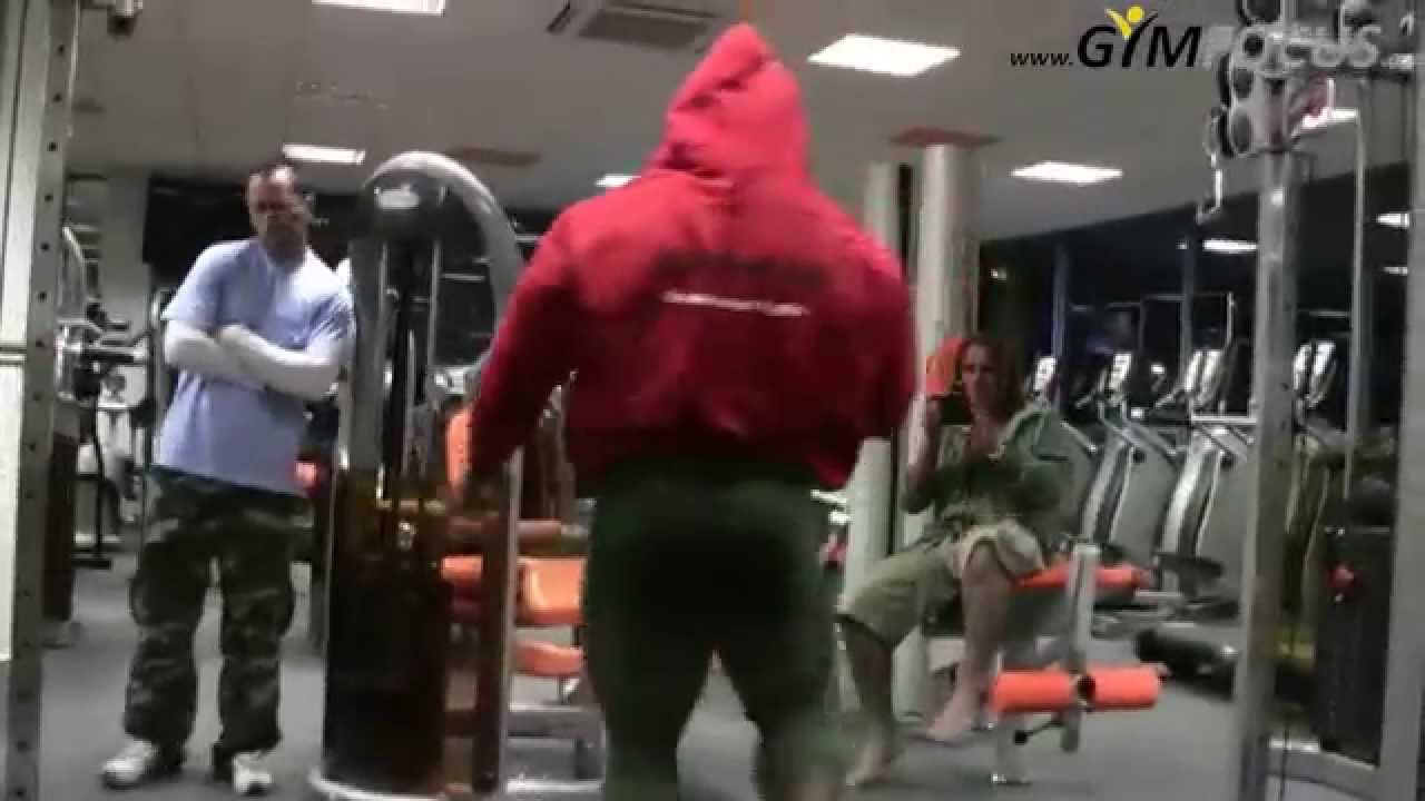 Kai Greene Training in Slovakia, May 2010. Part 2