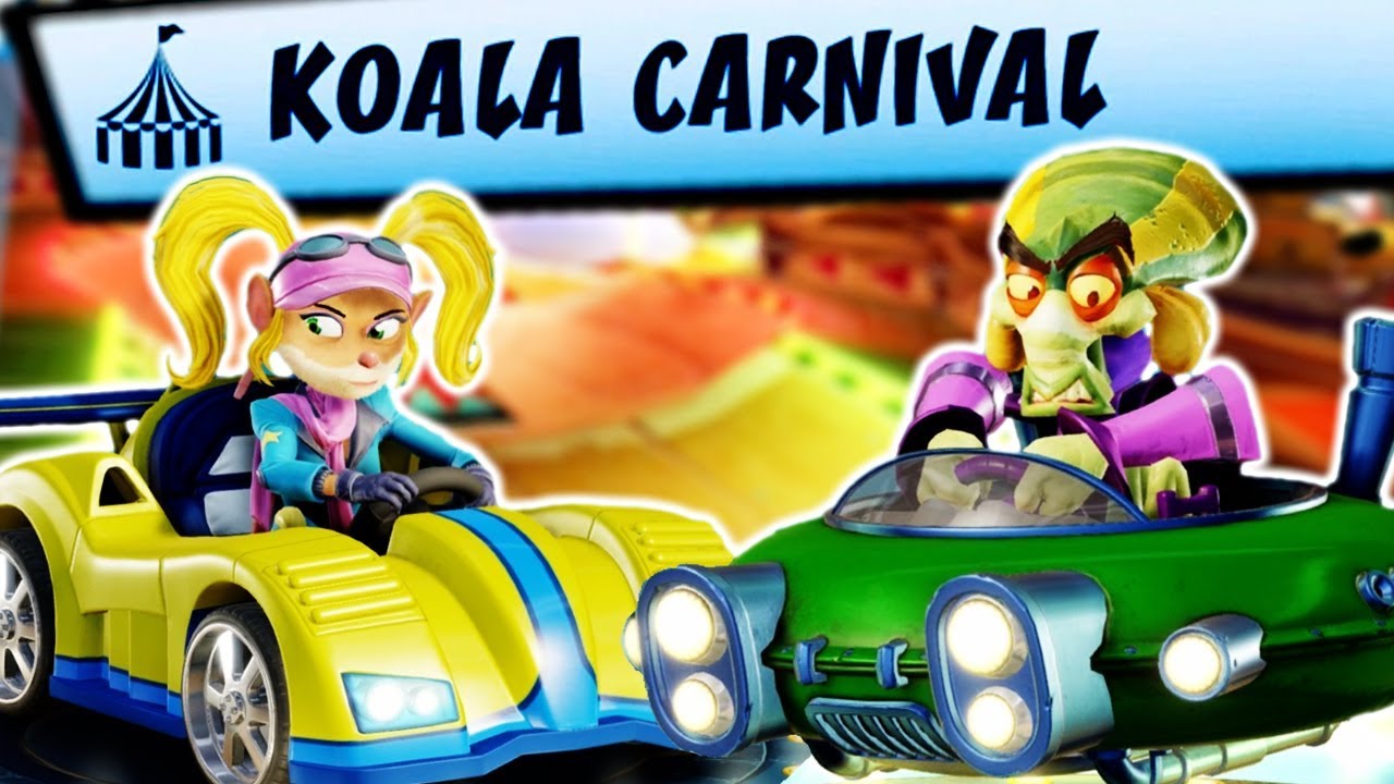 Crash Team Racing Nitro-Fueled - Koala Carnival Oxide Ghost + Online