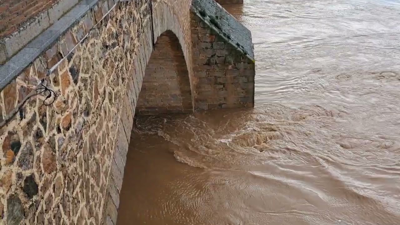 Crecida del Guadiana en Badajoz