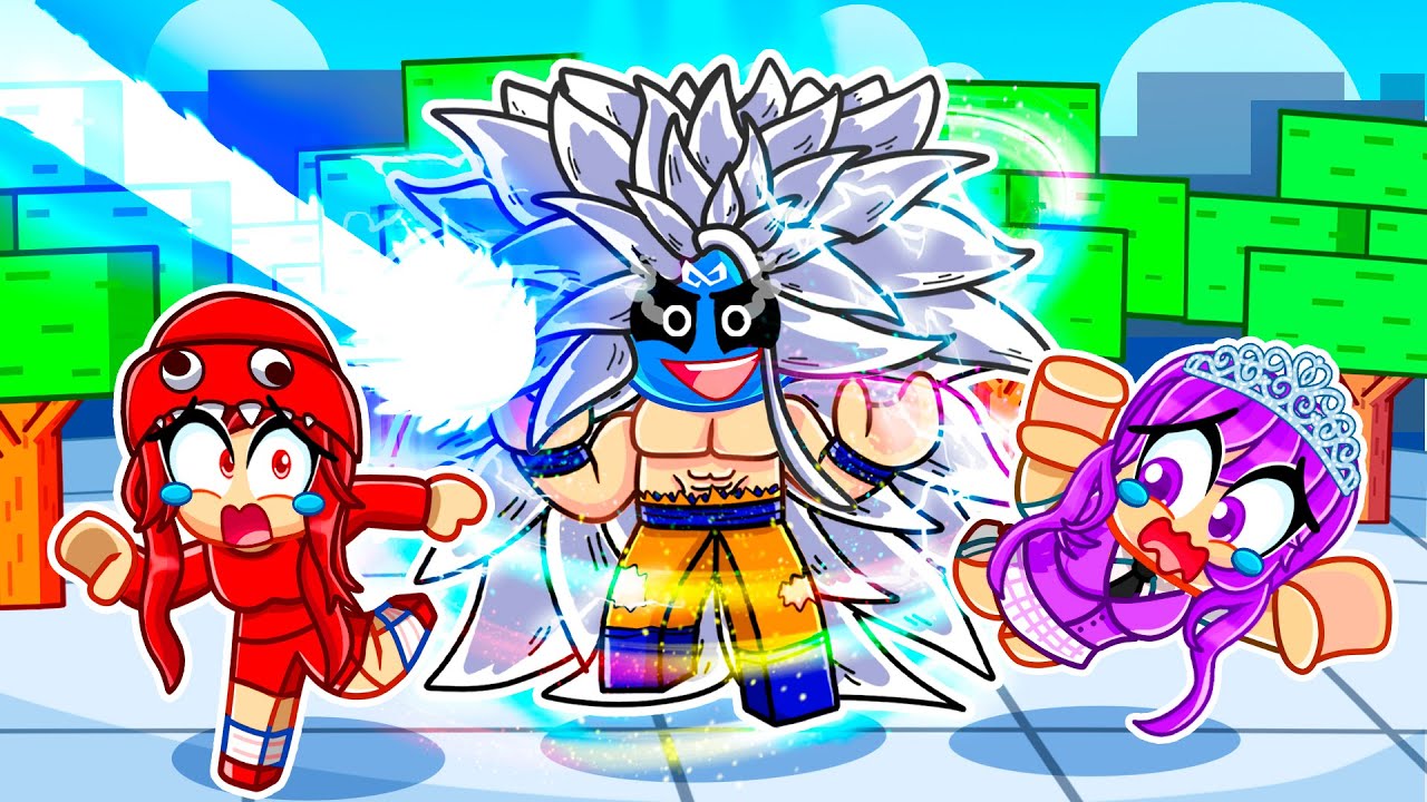 Trolling My Friends With SUPER SAIYAN INFINITY GOKU Moveset in Strongest Battlegrounds!