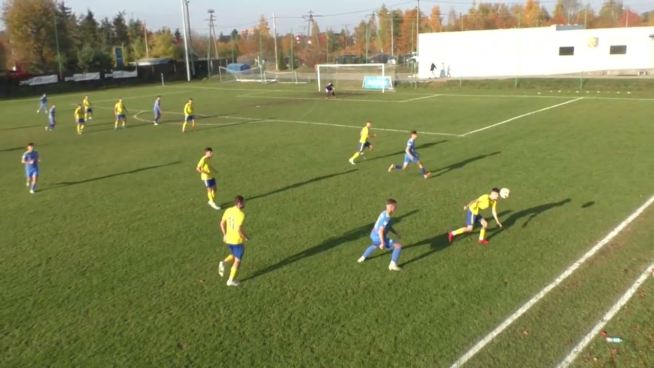 14 kolejka: Zjednoczeni Stryków - RKS Radomsko 1:3 (1 połowa cz. I)