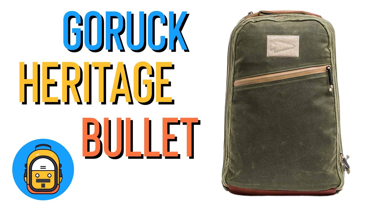 GoRuck Heritage 18L Double Compartment Bullet Review and Walkthrough