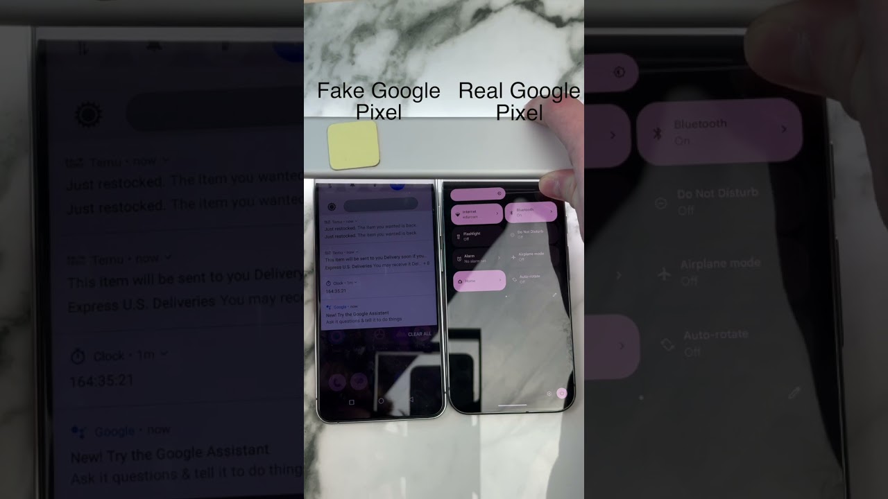 Fake Google Pixel vs Real BRIGHTNESS Test &ndash; The Results Will SHOCK You! 🤯🔥 #BrightnessTest #Pixel