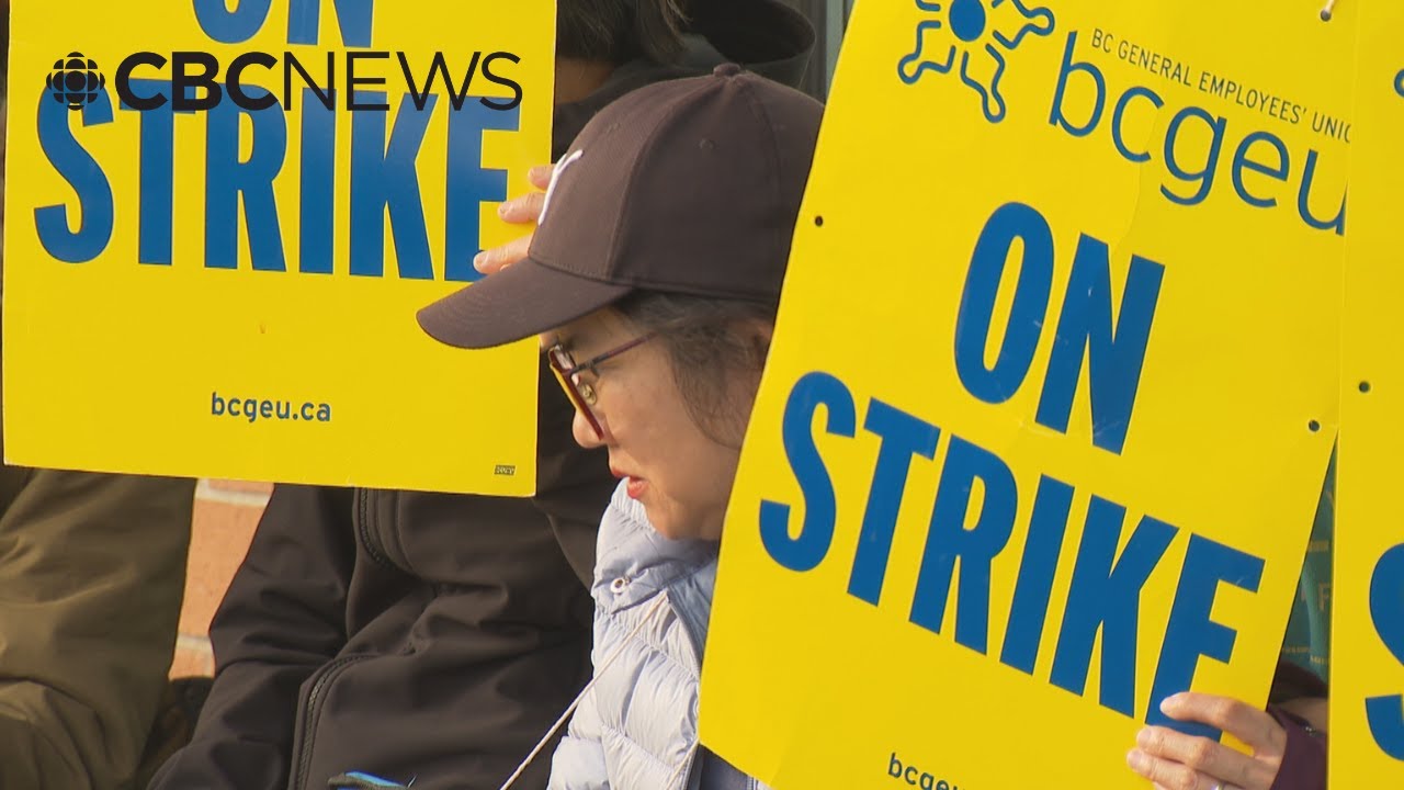All B.C. government liquor, cannabis stores now behind BCGEU picket lines