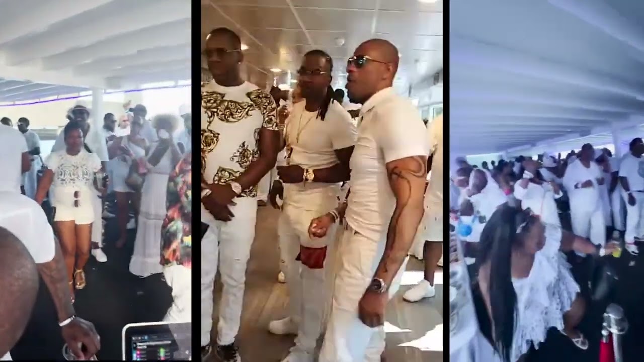 Black Hollywood All White Yacht Party 2022