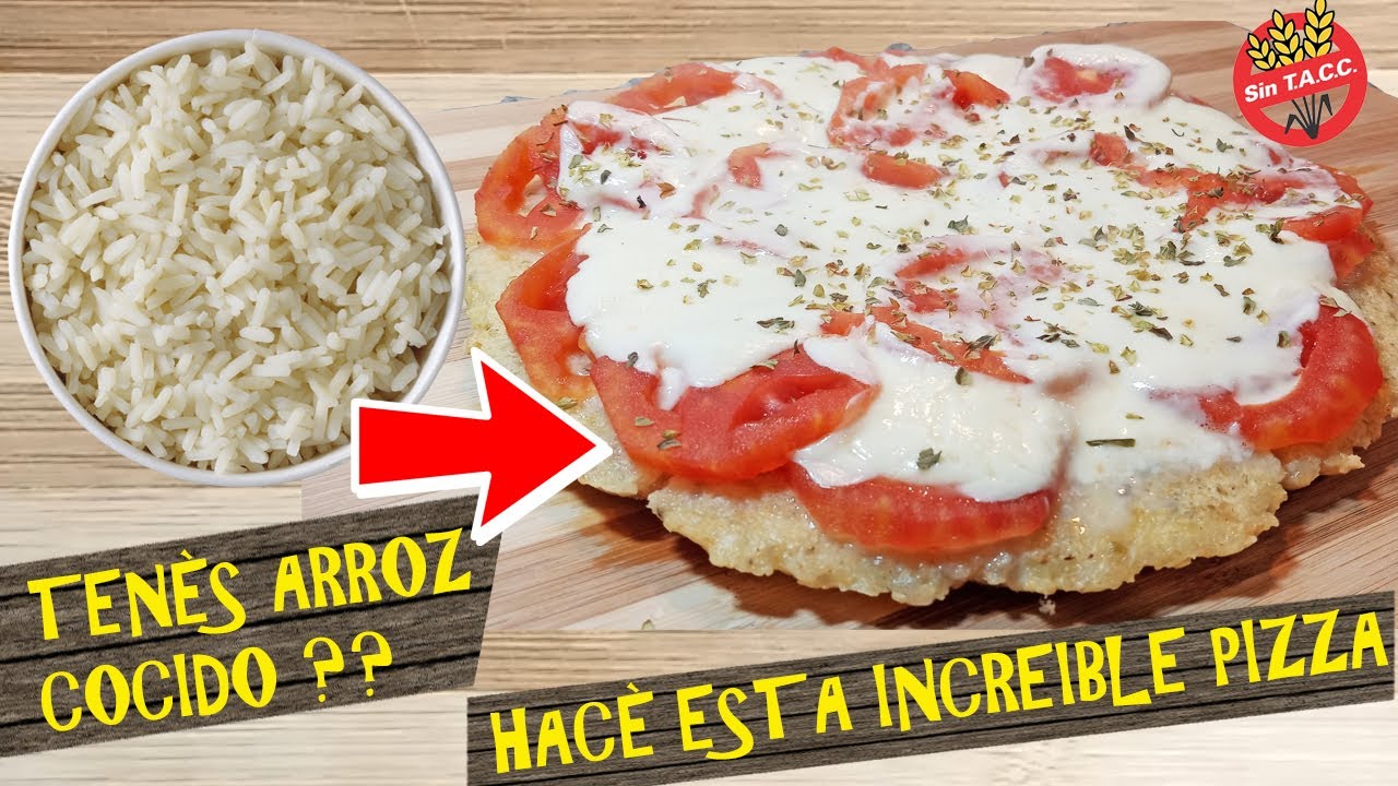 🍕 БЕЗДРОЖЖЕВАЯ ПИЦЦА НА СКОВОРОДЕ 🍕 На основе риса, полезная, без глютена, без духовки, без муки
