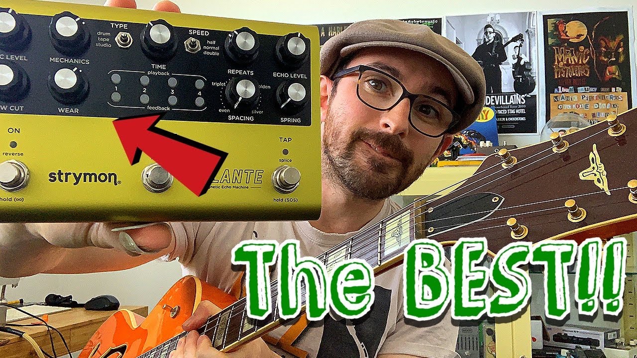 Why the STRYMON VOLANTE is the BEST delay pedal on the market!