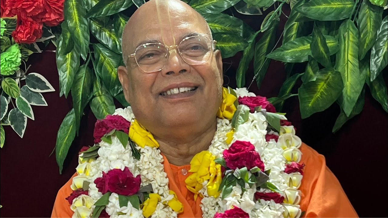 Pandava Nirjala Ekadasi CHAITNYA CHARITA MRUTA CLASS  iskcon temple Angul
