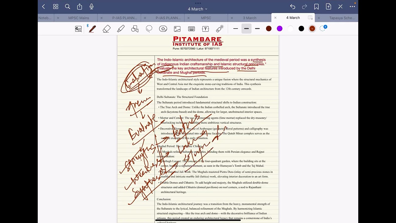 Day 2 | Tapasya Answer Writing for MPSC Mains 2025