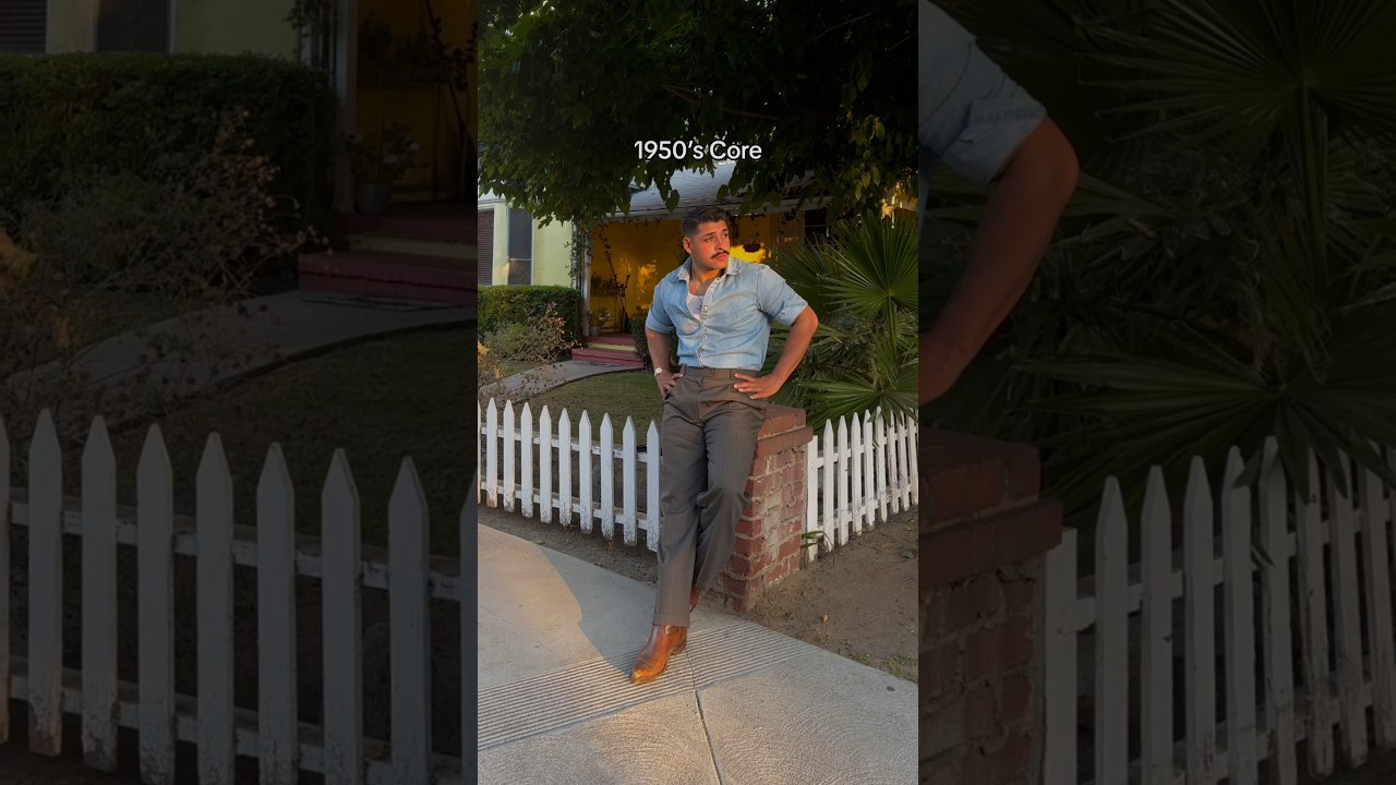 50&rsquo;s style 🎞️ #mensfashion