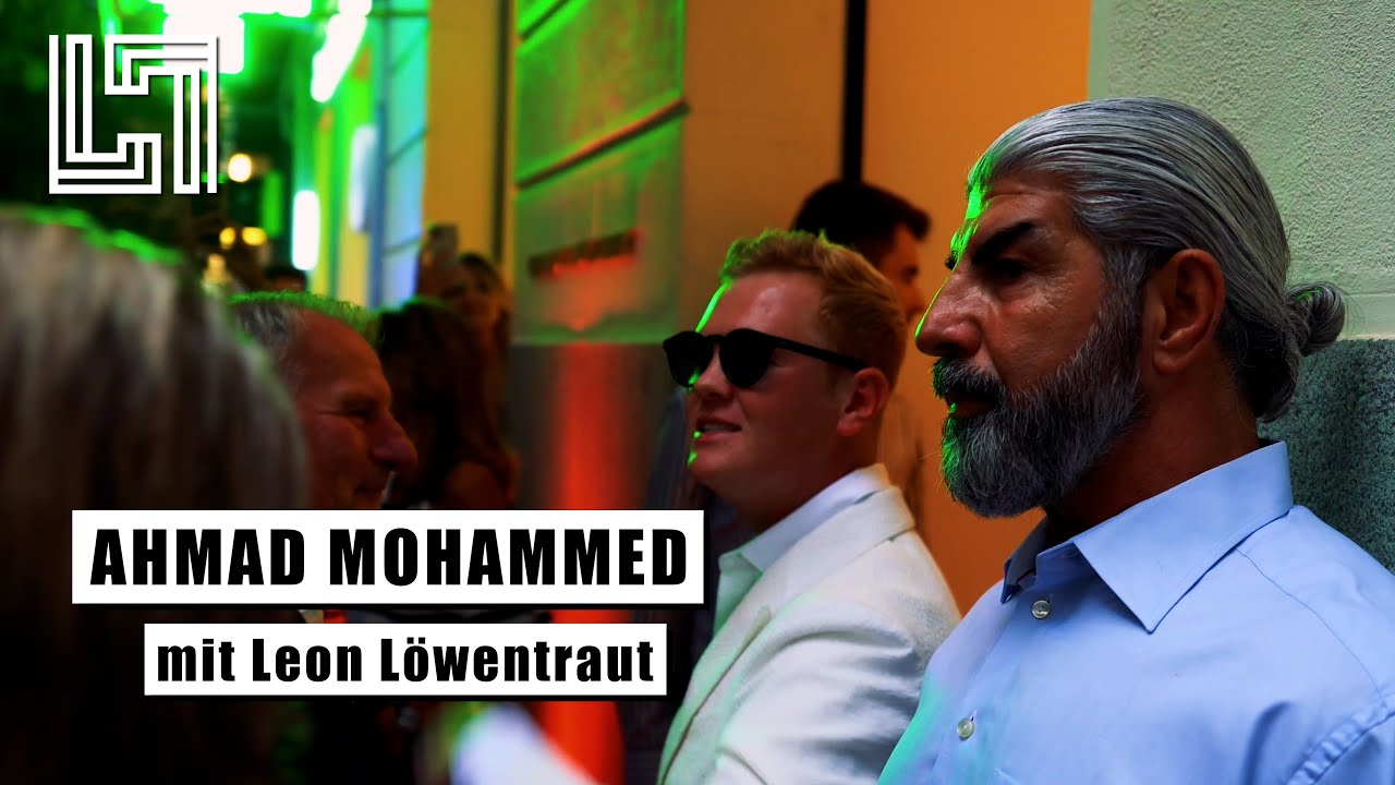 Ahmad Mohammed beschützt den modernen Picasso, Leon Löwentraut
