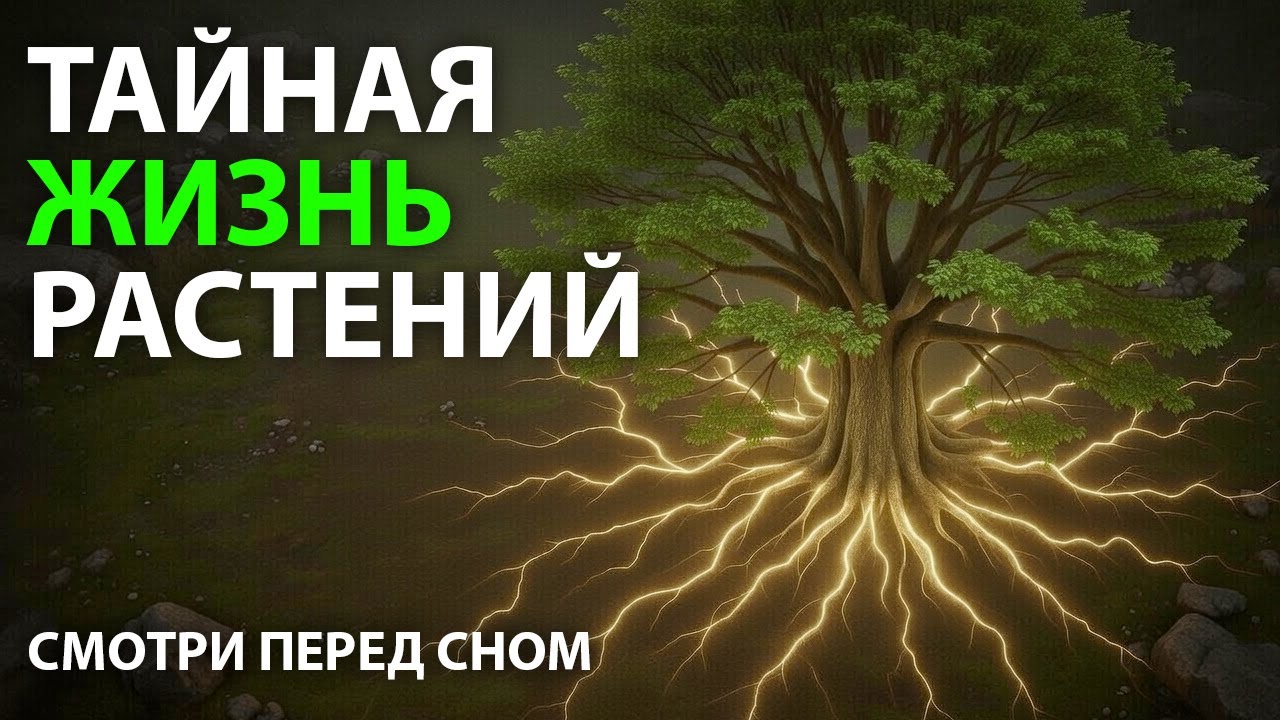 Фильм: Тайная жизнь растений | Невидимый мир корней и деревьев | Спокойная видео лекция перед сном