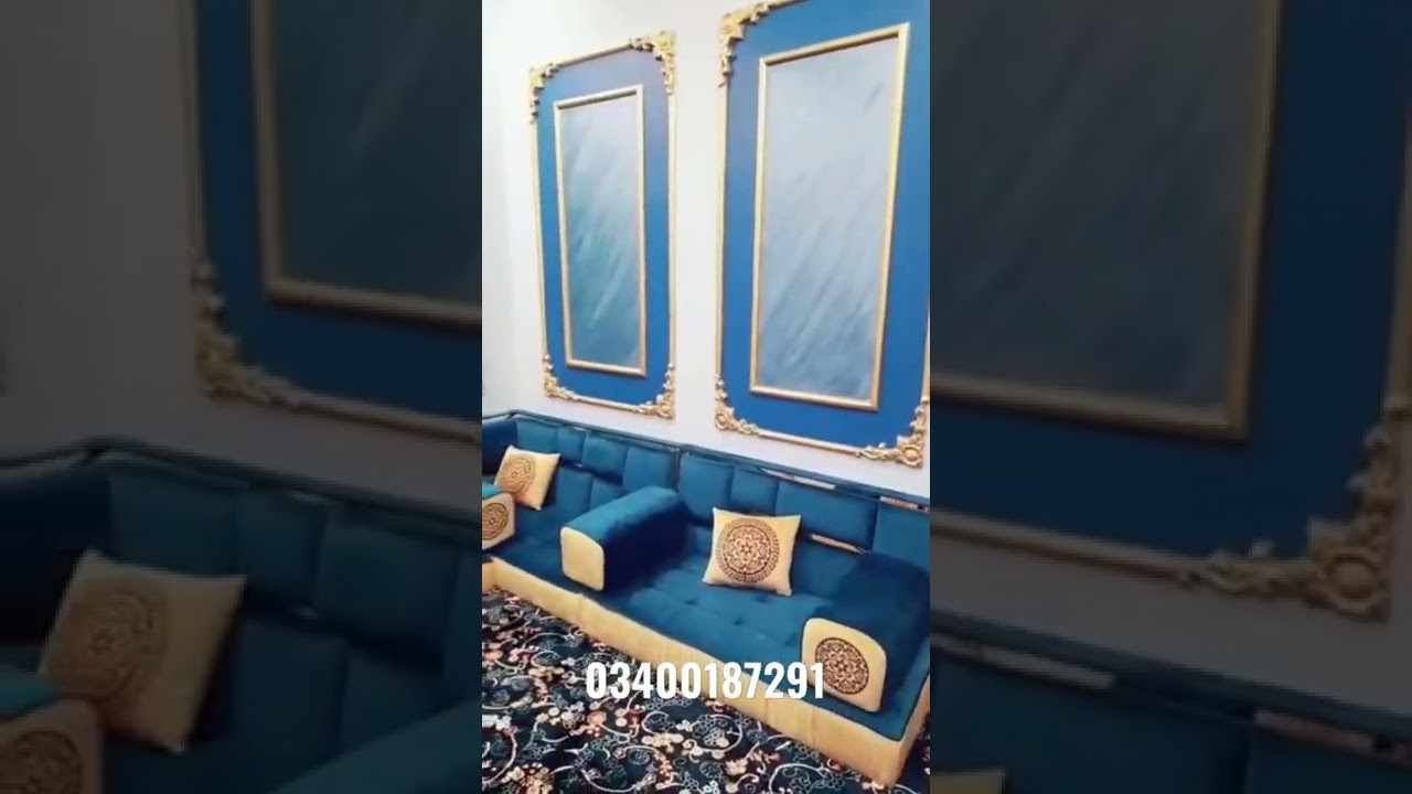 Arabic Majlis Hujra System Sofa Style Majlis Contact for order