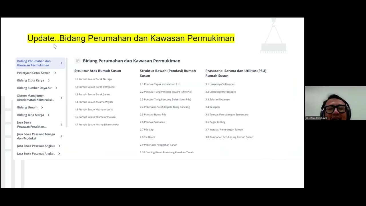 Update Penerapan Mini Kompetisi Pekerjaan Konstruksi