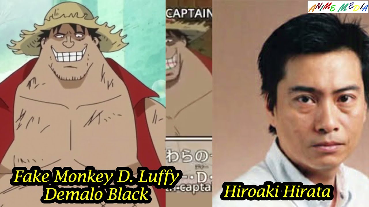 ONEPIECE All FAKE Strawhat Pirates characters Japanese Voice Actors
