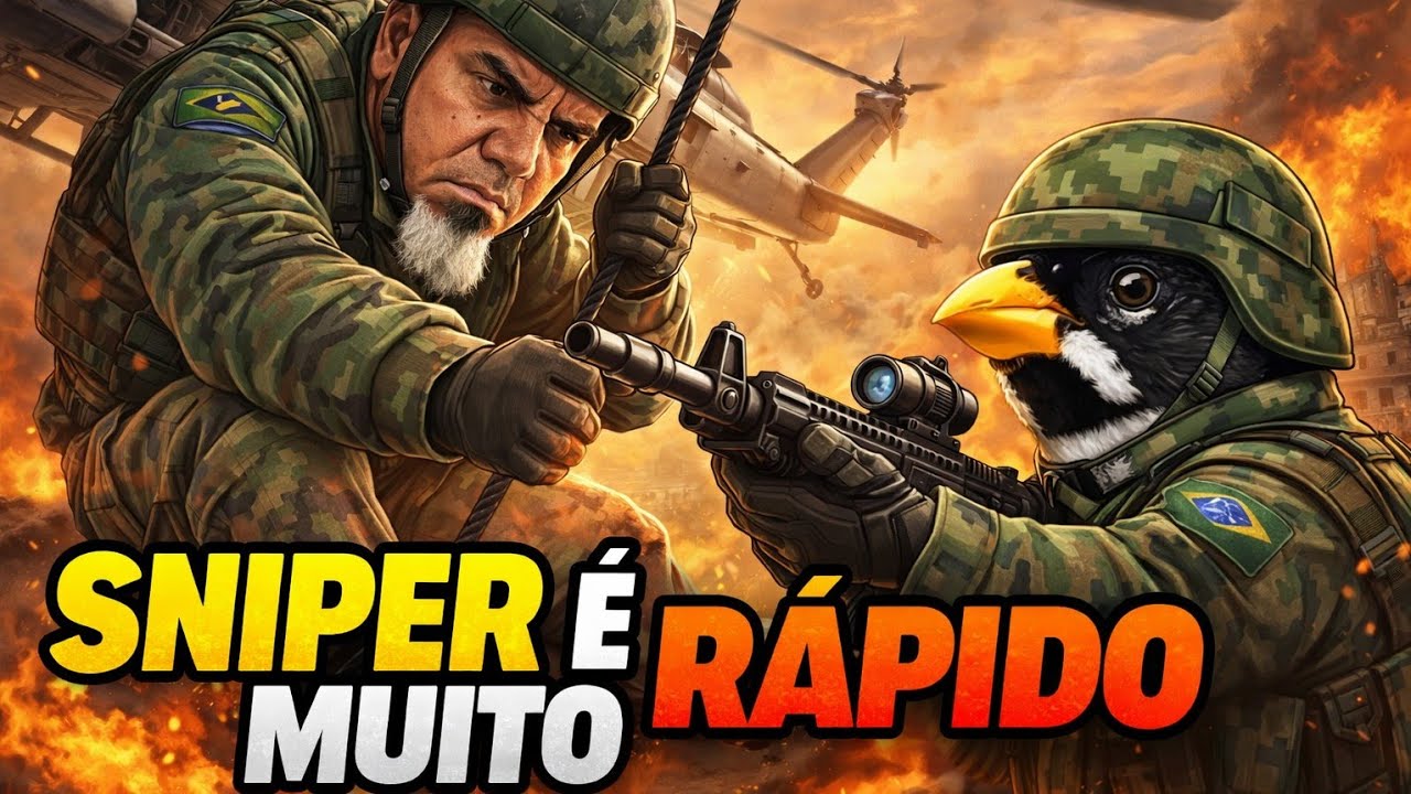 VEJAM O SNIPER NA RODA